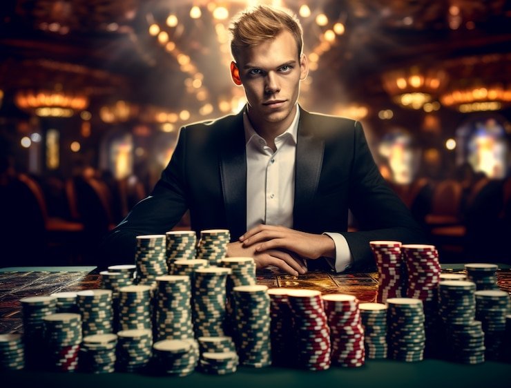 Split screen showing referral rewards and slot tournament entry passes